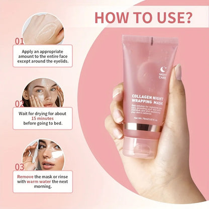ThePrettique™ Collagen Night Wrapping Mask